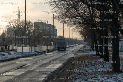 Ul. Hallera w Gdańsku Wrzesczu przed planowanym remontem....