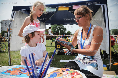 Gdansk. Park im. Ronalda Reagana. Derby Cup 2011, pierwsze...