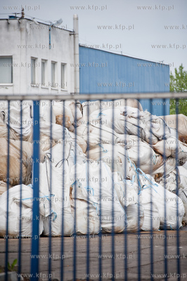 Gdansk. Westerpaltte. Port Polnocny. Firma Port Service...
