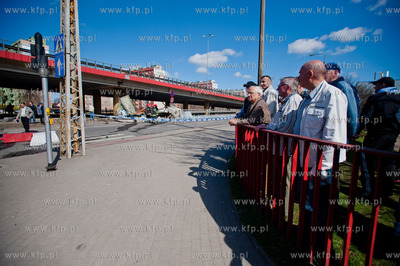 Gdynia. Skrzyzowanie ul. Morskiej i zjazdu z Estakady...