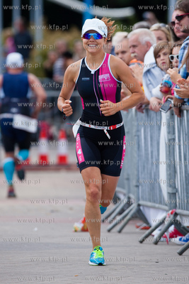 Gdansk. Brzezno. Triathlon Gdanski 2013.
Nz ambasadorka...