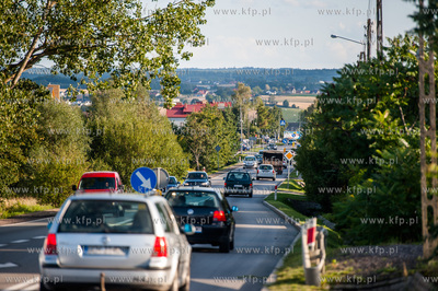 Wjazd do Zukowa od strony Gdyni droga krajowa nr. 20.
20.08.2014
fot....