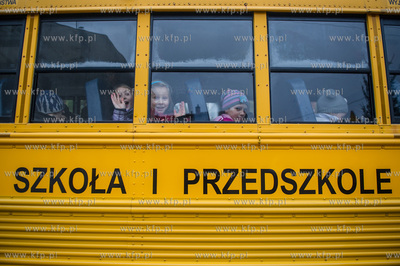 Gdansk. Pierwsza przejazdzka oryginalnego, amerykanskiego,...