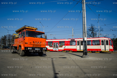 Gdansk. Wrzeszcz. Zajezdnia Tramwajowa Zakladu Komunikacji...