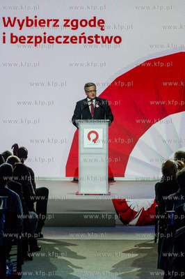 Sopot. Hala 100-lecia. Final Maratonu Poparcia Bronislawa...