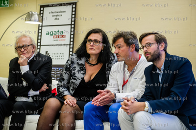Gdynia. Festiwal Filmow w Gdyni. Spotkanie z tworcami...