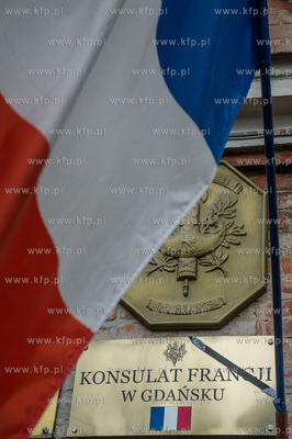 Sopot. Konsul Honorowy Francji Monika Tarnowska, przedstawiciele...
