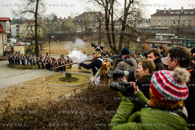 Tczew. Okolice murow obronnych. Piata inscenizacja...