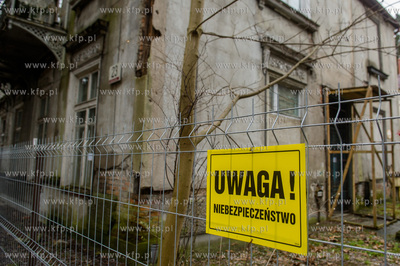 Gdańsk. Wrzeszcz. Przeznaczona do rozbiórki kamienica...