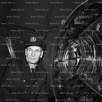 Stefan Łozicki, kierownik latarni morskiej w Stilo...