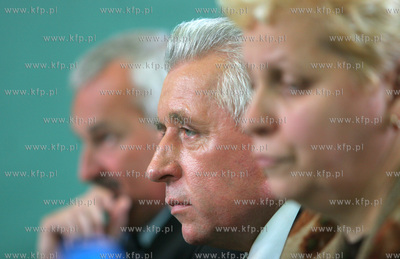 Konferencja ministra rolnictwa - lidera Samoobrony...