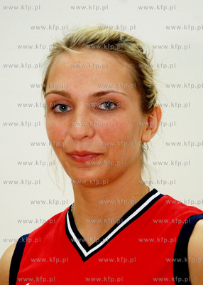 Siatkarki druzyny TPS - EC Wybrzeze Rumia. Nz Nr 7....