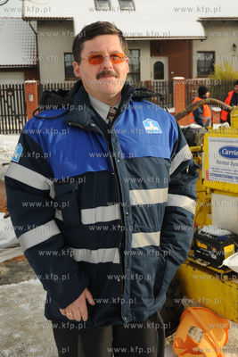 Czyszczonie sieci wodociagowej na odcinku od Stacji...