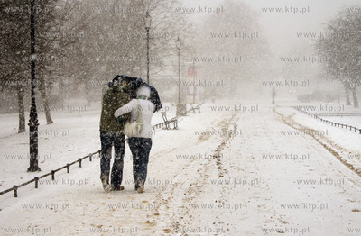 Zima dotarla do Gdanska. 
07.01.2009
fot. Pawel Marcinko...