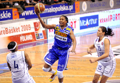 Krakow.
Ekstraklasa koszykarek
Wisla Can-Pack - Lotos...