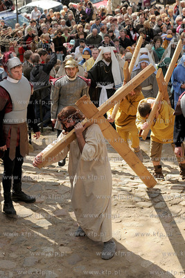 W scenerii Kaszubskiej Golgoty zostala odegrana Inscenizacja...
