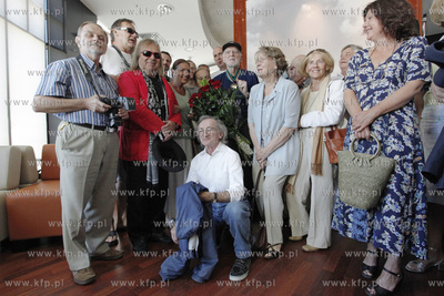 Uroczyste wreczenie Frankowi Walickiemu Zlotego Medalu...