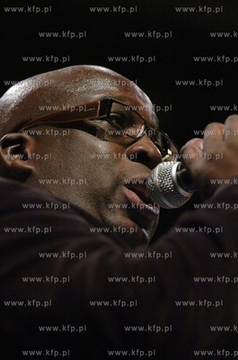 Slupsk, sala Teatru Dramatycznego. Koncert muzyki gospel...