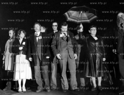 Objazd delegacji "S" po podkrakowskich miejscowosciach....