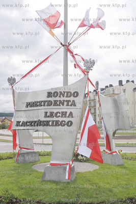 Rondo im. Prezydenta Lecha Kaczynskiego oddano do uzytku...