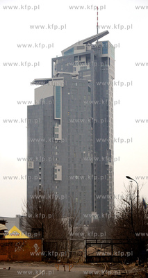 Gdynia. Apartamentowiec Sea Towers - widok od strony...
