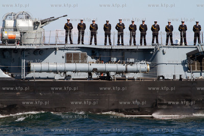 Parada z okazji obchodow Dni Morza i swieta Marynarki...