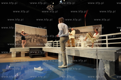 Scena Kameralna Teatru Wybrzeze w Sopocie. Proba generalna...