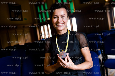 Gdansk. Ratusz Staromiejski. Wreczenie Medali Stolema...