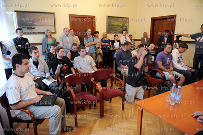 Urzad Miasta Sopotu. Konferencja prasowa Trefl Sopot...