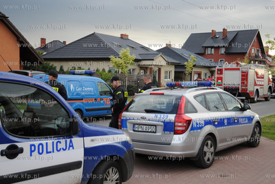 W Domu Opieki w Rumi doszlo do pozaru w pomieszczeniu...