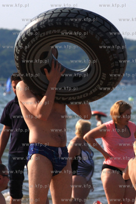 Dlugo wyczekiwane slonce od razu przyciagnelo amatorow...