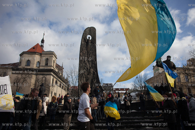 6.12.2013 Lwow, Ukraina NZ Demonstracje antyrzadowe...