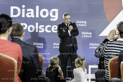 Zamek Gdniew. Spotkanie Prezydenta ronislawa Komorowskiego...