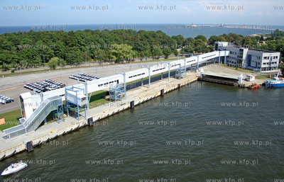 Gdansk. Terminal promowy Westerplatte. 05.08.2009 fot....