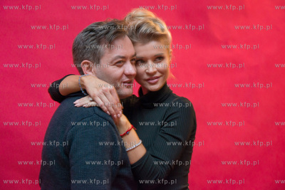 Joanna Krupa i prezydent Slupska Robert Biedron spotkal...