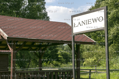 Dawna stacja kolejowa Łaniewo na szlaku nieistniejącej...