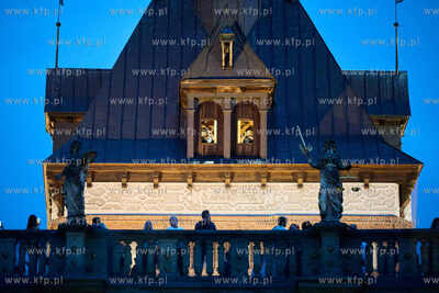 Koncert carillonu i trąbek w Złotej Bramie 26.07.2024...