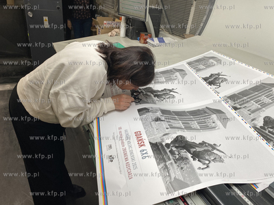 Drukarnia Misiuro. Druk kolekcjonerskiego kalendarza...