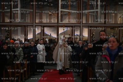 Gdynia. Sanktuarium Miłosierdzia Bożego.  Msza Święta...