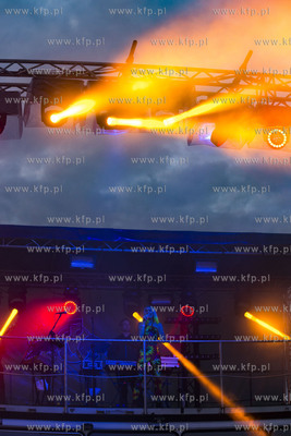 Koncerty Red Bull Music na plaży miejskiej w Gdyni....