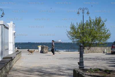 Gdańsk Brzeźno. Wejście na plażę nr 41.25.04.2025...