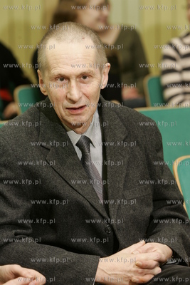 Andrzej Waskiewicz - poeta. 25.02.2008 fot. Wojtek...