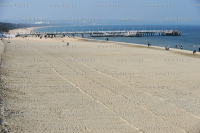 Wiosna na plazy w Gdansku Brzeznie.26.03.2010fot....