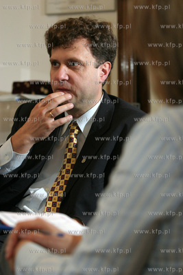 Jacek Karnowski -prezydent Sopotu.25.11.2003fot....