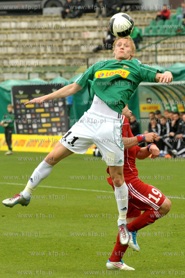 Mecz pilkarski ekstraklasy Lechia Gdansk - Wisla Krakow...