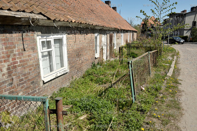 Gdansk Oliwa.Stary dom na ul.Kwietnej 32. 30.04.2011...