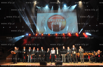Gdanska Gala Sportu w Filharmonii Baltyckiej. Druzyna...
