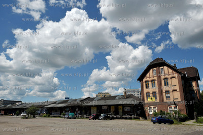Gdansk. ul. Torunska. Teren dawnego dworca kolejowego,...