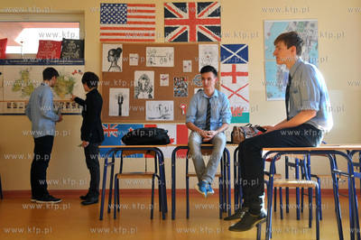 Gimnazjum św. Jana de La Salle w Gdańsku. Egzamin...