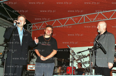 Olaf Lubaszenko , Kazik Staszewski , Jerzy Kolasa na...